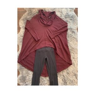 Mono B Cowl Neck Top